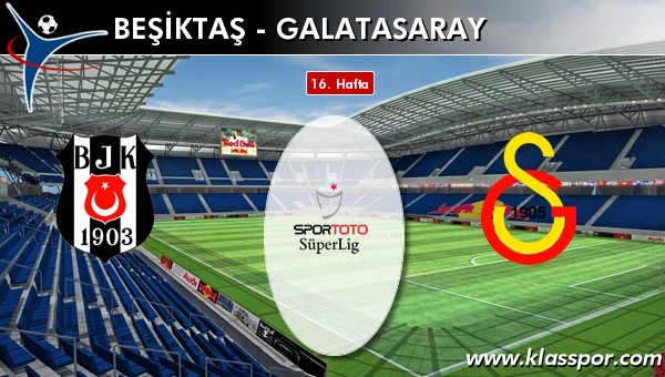 Beşiktaş - Galatasaray maç kadroları belli oldu...