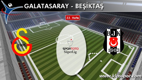 Galatasaray - Beşiktaş maç kadroları belli oldu...