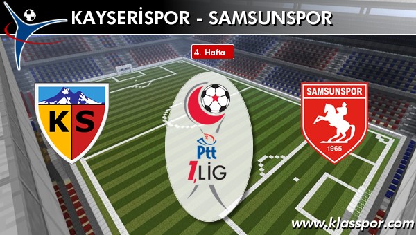 Kayserispor 1 - Samsunspor 1