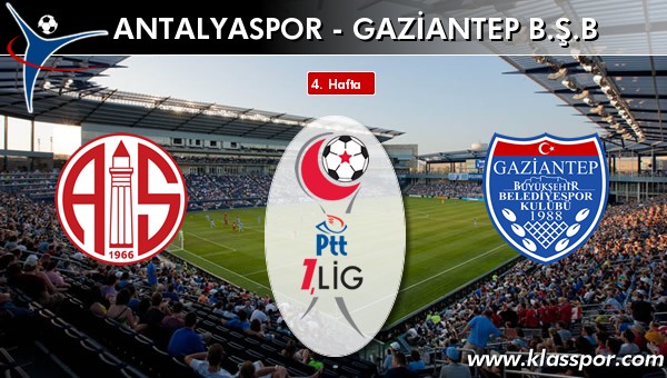 Antalyaspor 3 - Gaziantep BŞB 0