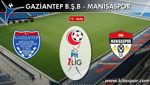 Gaziantep BŞB 0 - Manisaspor 2