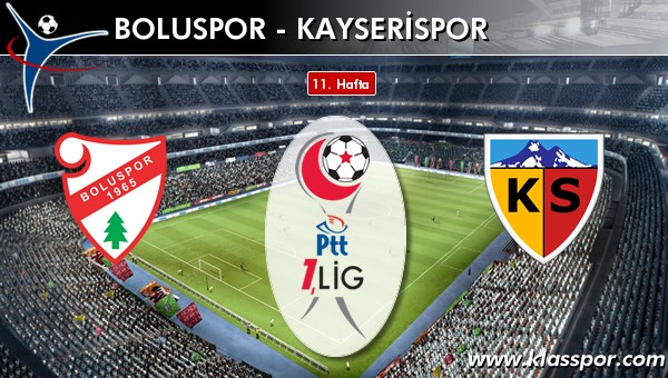 Boluspor 2 - Kayserispor 2