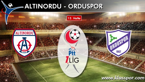 Altınordu 3 - Orduspor 0