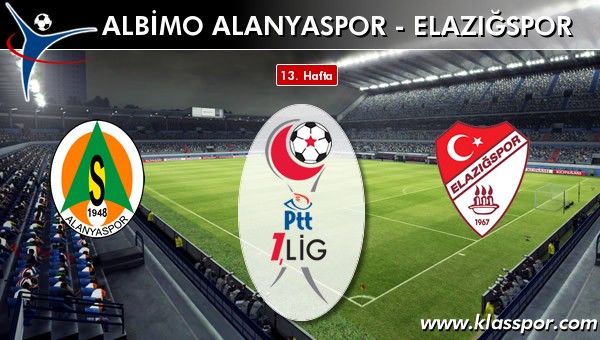 Albimo Alanyaspor 0 - Elazığspor 2