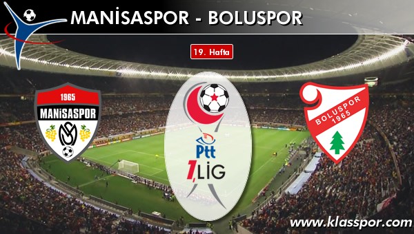 Manisaspor - Boluspor maç kadroları belli oldu...