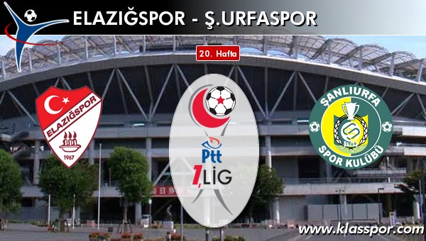 Elazığspor - Ş. Urfaspor maç kadroları belli oldu...