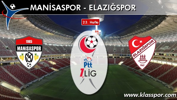 Manisaspor - Elazığspor sahaya hangi kadro ile çıkıyor?