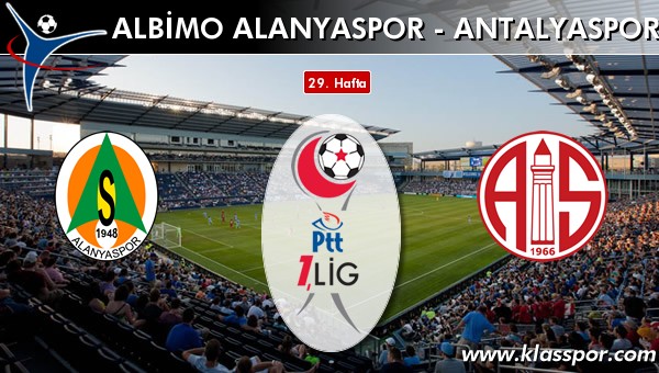 Albimo Alanyaspor - Antalyaspor maç kadroları belli oldu...