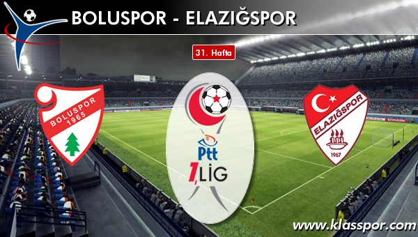 Boluspor - Elazığspor maç kadroları belli oldu...