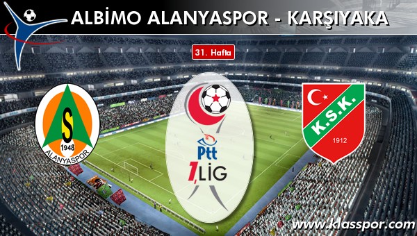 Albimo Alanyaspor - Karşıyaka maç kadroları belli oldu...