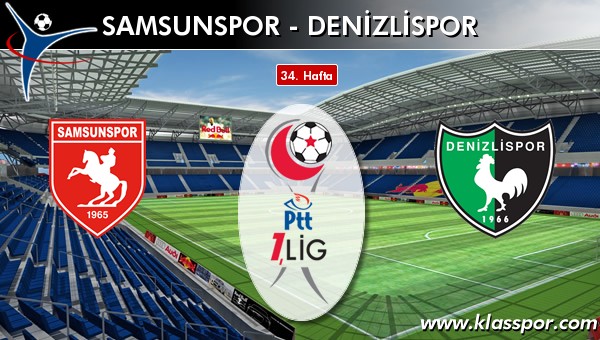 Samsunspor - Denizlispor maç kadroları belli oldu...