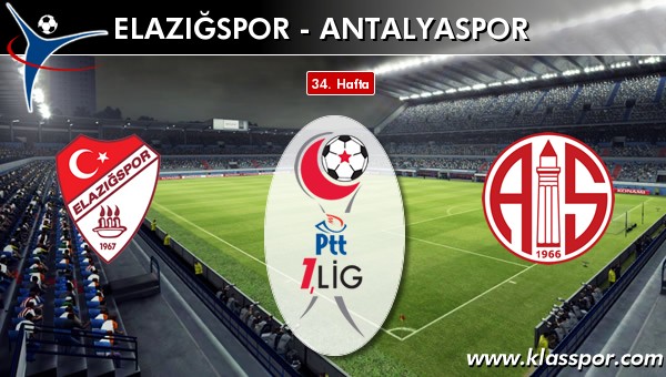 İşte Elazığspor - Antalyaspor maçında ilk 11'ler