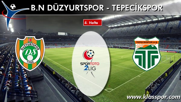 BN Düzyurtspor 1 - Tepecikspor 1