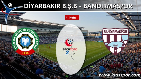 Diyarbakır BŞB 4 - Bandırmaspor 1