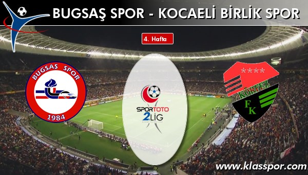 Bugsaş Spor 2 - Kocaeli Birlik Spor 0