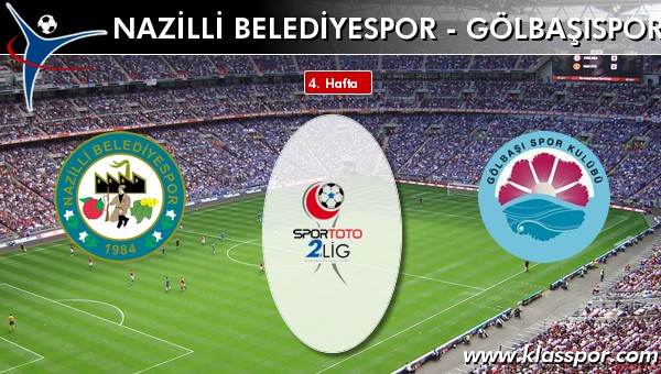 Nazilli Belediyespor 2 - Gölbaşıspor 1