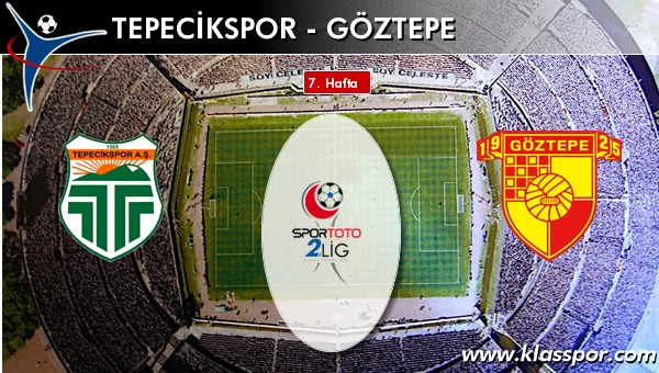 Tepecikspor 2 - Göztepe 4