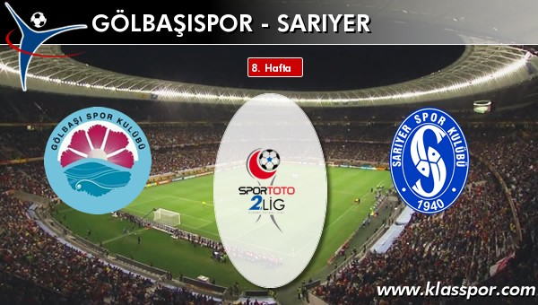 Gölbaşıspor 2 - Sarıyer 2