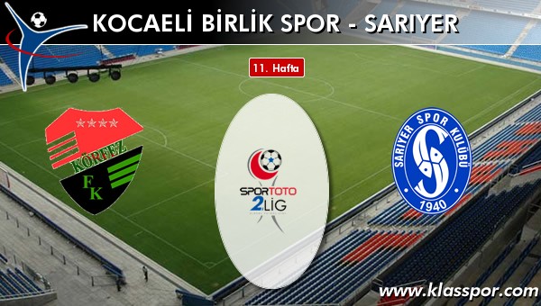 Kocaeli Birlik Spor 1 - Sarıyer 1