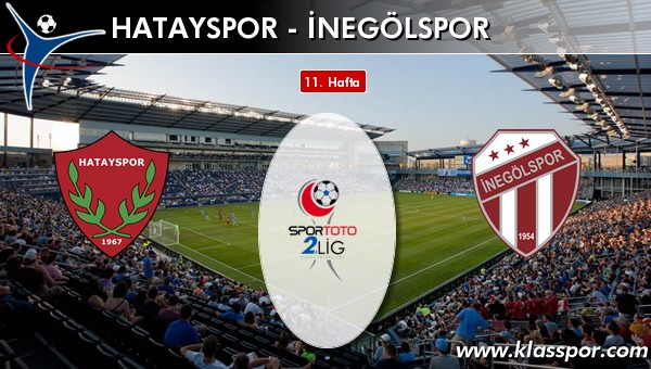 Hatayspor 0 - İnegölspor 1