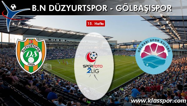 BN Düzyurtspor 0 - Gölbaşıspor 0