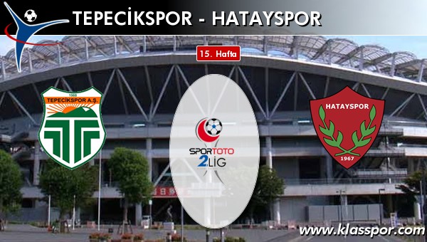 Tepecikspor 1 - Hatayspor 2