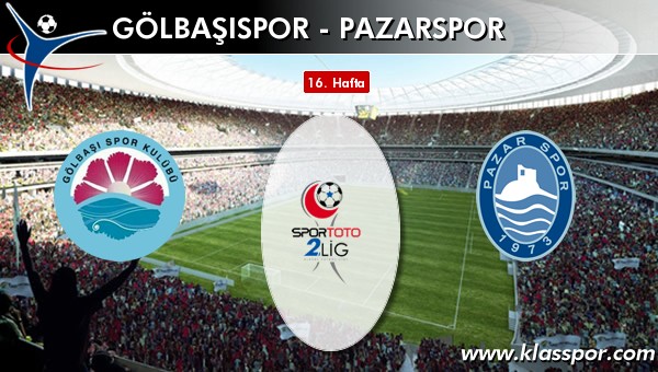 İşte Gölbaşıspor - Pazarspor maçında ilk 11'ler