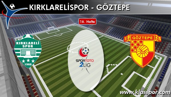 Kırklarelispor - Göztepe maç kadroları belli oldu...