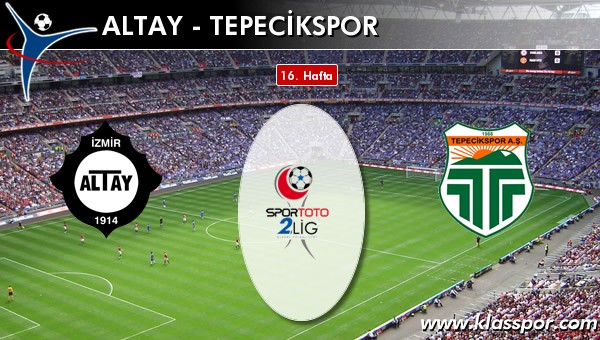 Altay 0 - Tepecikspor 1