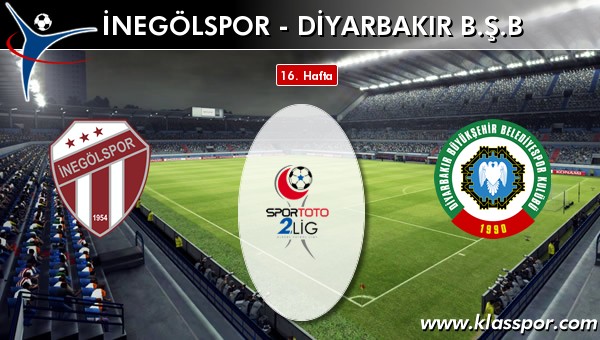 İnegölspor 1 - Diyarbakır BŞB 1