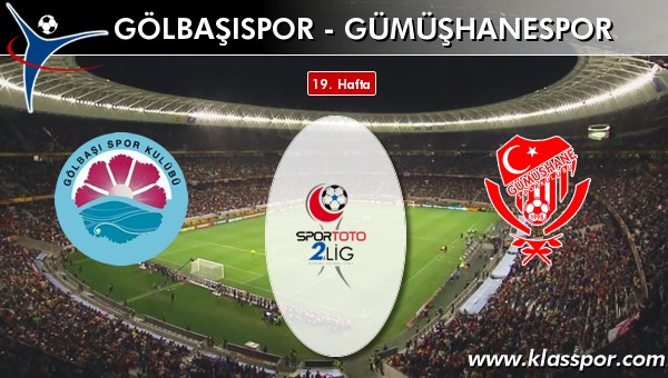 Gölbaşıspor - Gümüşhanespor maç kadroları belli oldu...