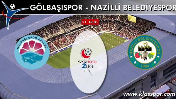 İşte Gölbaşıspor - Nazilli Belediyespor maçında ilk 11'ler