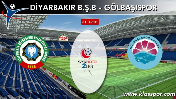 İşte Diyarbakır BŞB - Gölbaşıspor maçında ilk 11'ler