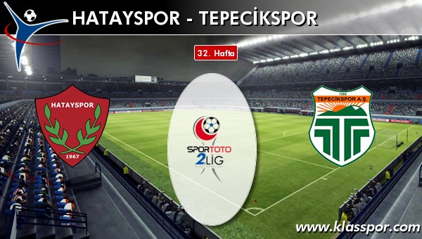 Hatayspor - Tepecikspor maç kadroları belli oldu...