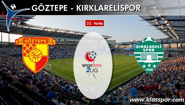 İşte Göztepe - Kırklarelispor maçında ilk 11'ler