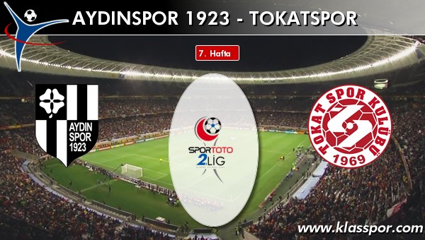 Aydınspor 1923 - Tokatspor maç kadroları belli oldu...