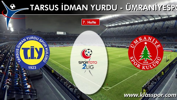 Tarsus İdman Yurdu 0 - Ümraniyespor 1