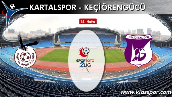 Kartalspor - Keçiörengücü maç kadroları belli oldu...