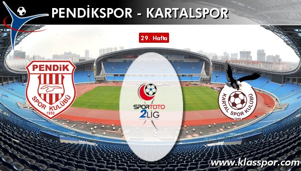 Pendikspor - Kartalspor maç kadroları belli oldu...