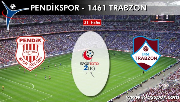 Pendikspor - 1461 Trabzon maç kadroları belli oldu...