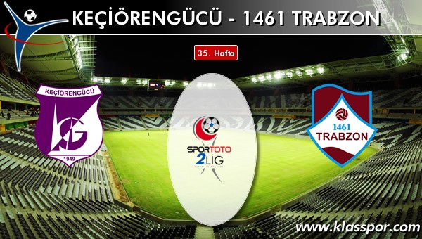 Keçiörengücü - 1461 Trabzon maç kadroları belli oldu...