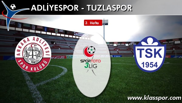 Adliyespor 3 - Tuzlaspor 1