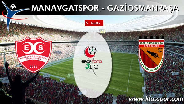 Manavgatspor 3 - Gaziosmanpaşa 0