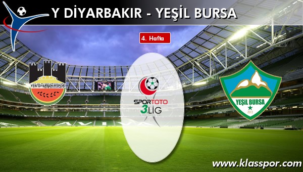 Yeni Diyarbakır 0 - Yeşil Bursa 0