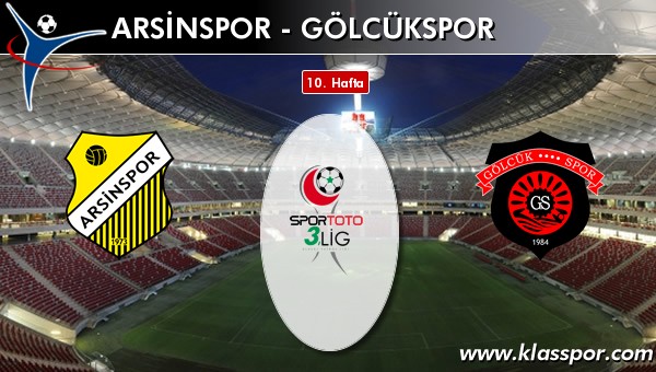 İşte Arsinspor - Gölcükspor maçında ilk 11'ler