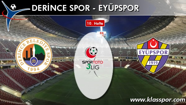 Derince Spor 0 - Eyüpspor 3