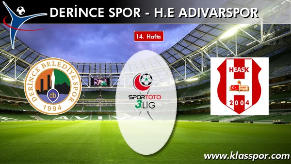 Derince Spor 3 - H.E. Adıvarspor 1