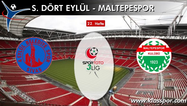 İşte S. Dört Eylül - Maltepespor maçında ilk 11'ler