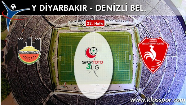 İşte Yeni Diyarbakır - Denizli Bel. maçında ilk 11'ler