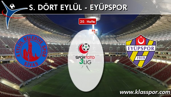 S. Dört Eylül - Eyüpspor maç kadroları belli oldu...